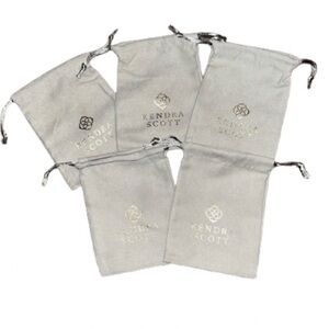 Kendra Scott jewelry bags set of 5